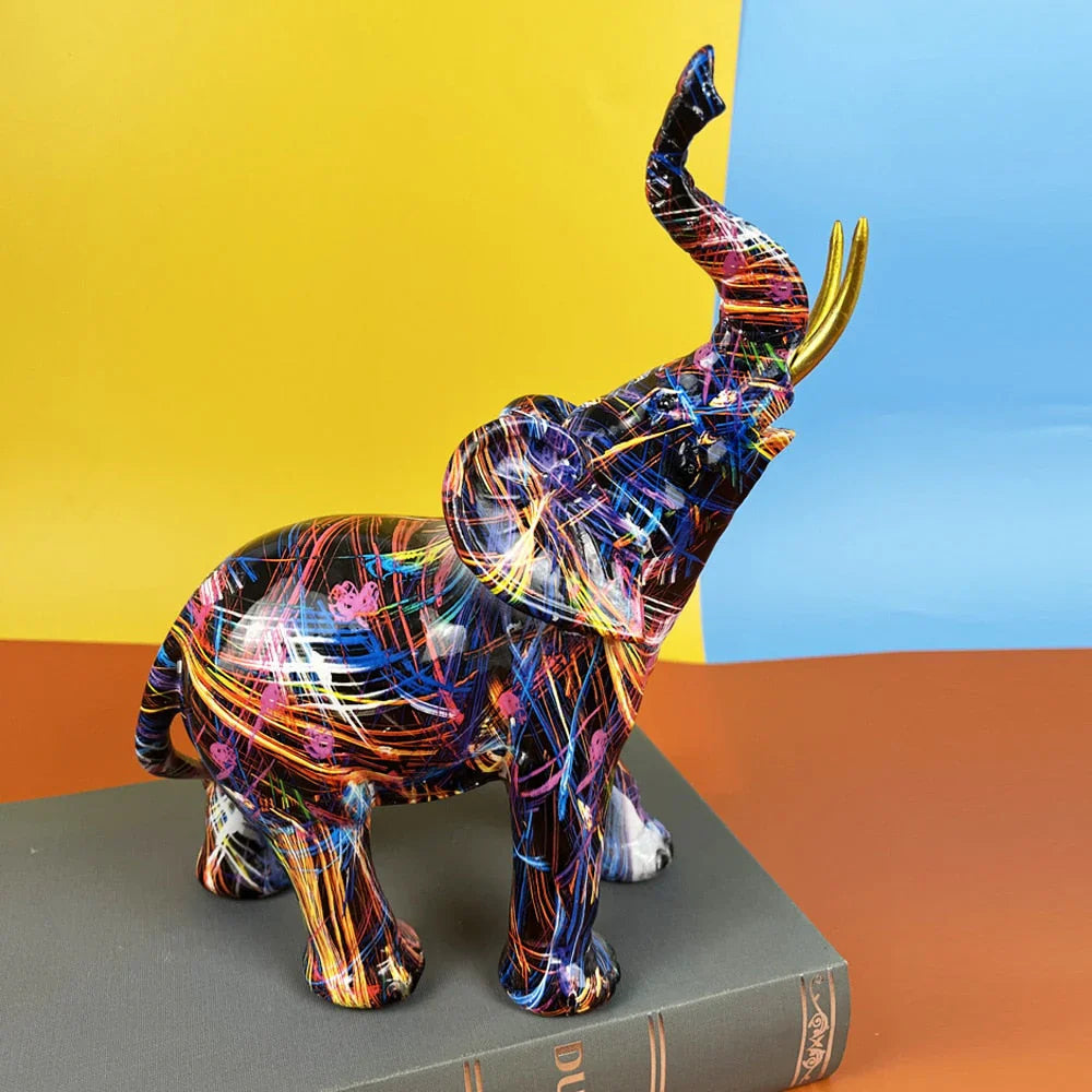 PrismArt - Vibrant Resin Sculpture to Elevate Your Decor Carvallo
