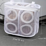 Carvallo Tvättpåse för skor | Maskintvättbar & Anti-deformation | Dragkedja & Nätmaterial | För resor & förvaring Carvallo