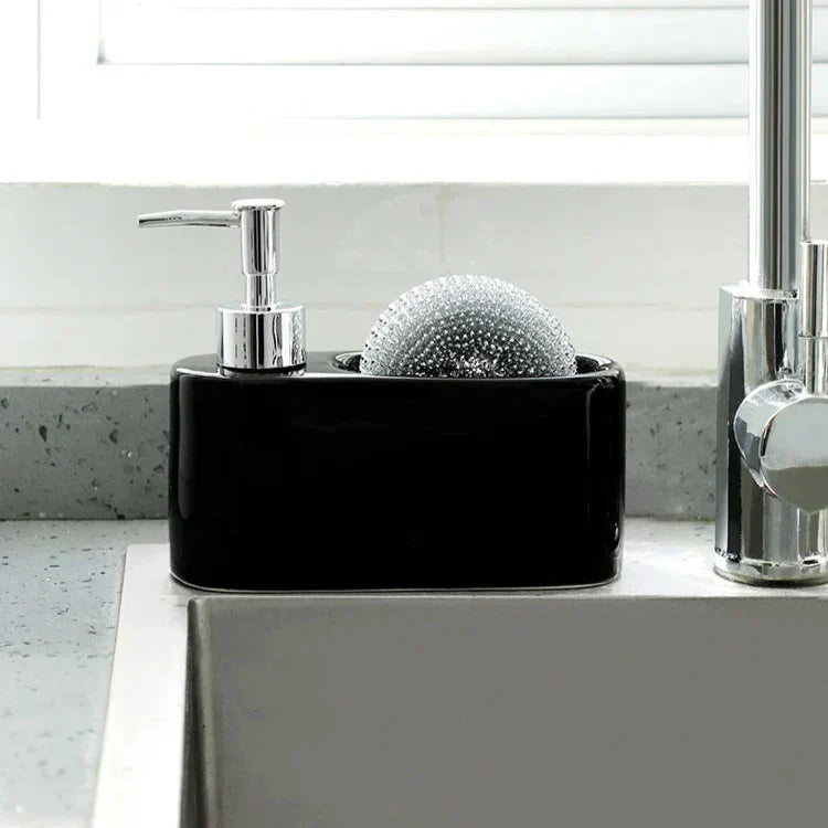 Carvallo – Tvålbehållare med inbyggd svampsupport för ultimata bekvämlighet Carvallo