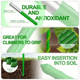 Carvallo Pro | 20-pack växtstöd | Stabilt & Mångsidigt | För tomater, gurkor & klätterväxter Carvallo