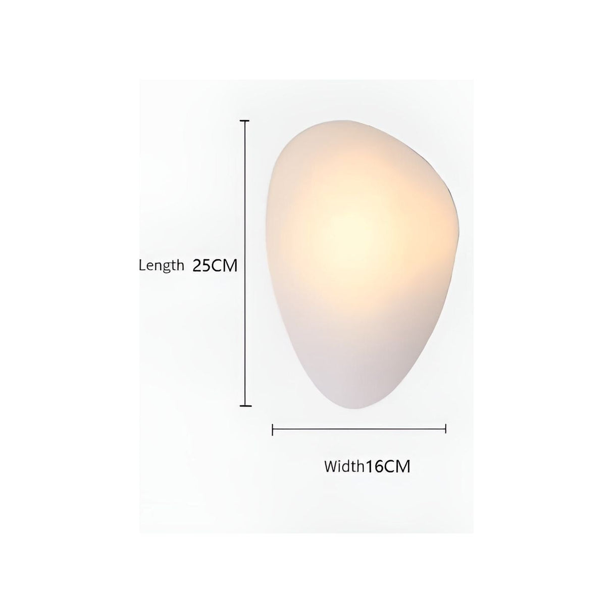 AuroraGlass Light - Nordisk glasfönster vägglampa Carvallo