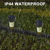 Carvallo GlowClips Solpoolbelysning 6-pack | Varmvit & RGB färgväxling | IP44 vattentålig | För staket & poolkant Carvallo