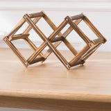 Carvallo - Ihopfällbar furu förvaringsställning Carvallo