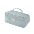 Carvallo ClarityBag Mesh | Transparent & Rymlig | 23 × 11 × 11 cm | För Resor & Vardag Carvallo