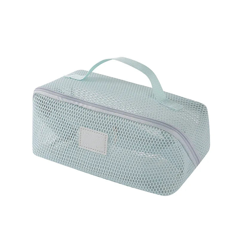 Carvallo ClarityBag Mesh | Transparent & Rymlig | 23 × 11 × 11 cm | För Resor & Vardag Carvallo