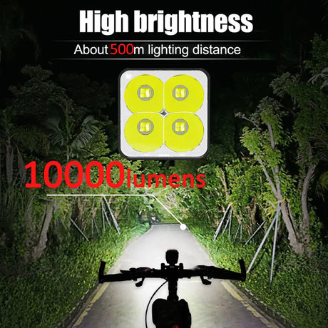 All Wetter LED-cykellampa - TrailBeam Carvallo