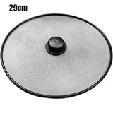 Carvallo KüchenGuard Mesh | 29/33 cm | Värmebeständig Handtag | Anti-fett Nätöverdrag för panna & kastrull Carvallo