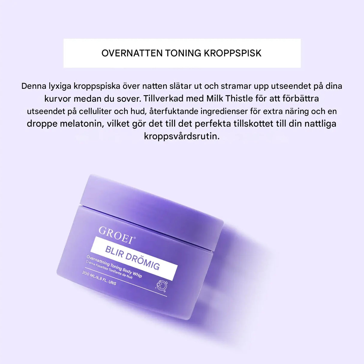 DreamLift – Nattlig Kroppstoning med Mjuk Effekt | Känslan av Fastare Hud Medan Du Sover-Lotions & Moisturizers-BB-Hemnix