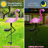 Flamoré GardenGlow Solar Flamingo Garden Light | Waterproof & Decorative | Pink | For Yard, Terrace & Path Lighting Carvallo