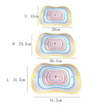 Carvallo CutBoard Set Flexibel Skärbräda | Rutschfast & färgkodad | Livsmedelsäker plastbräda Carvallo