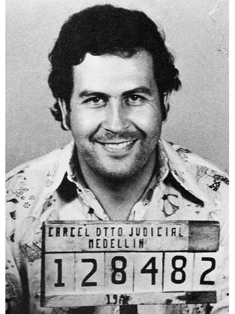 Pablo Escobar Målning - Ikonisk Konst för Hemmet Carvallo