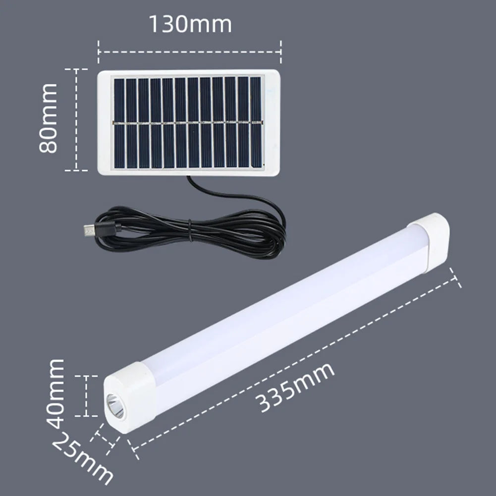 Carvallo BeamMate LED Solcells Nödbelysning | Dimbar & Återuppladdningsbar | Med Krok & Magnet | Typ-C & Sol Carvallo