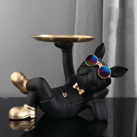 Chic Hund Figur - Lekfull & Stilig Dekor Carvallo
