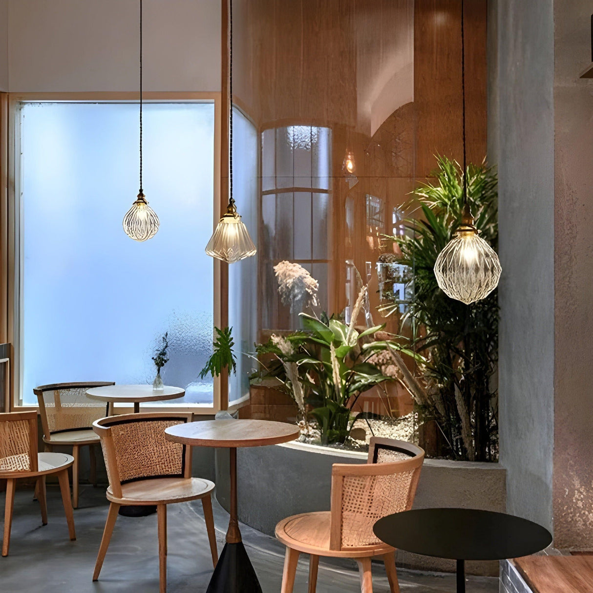 GlossyGlass Light - Nordisk kristallglas minimalistisch hängande lampa Carvallo