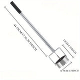 Carvallo Pro Folienhålare för växthus och trädgård | Ergonomisk och rostfri | Med avfallsfilm-krok | Rostfritt stål Carvallo