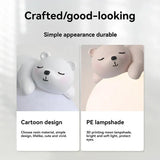 Sleepy Bear Vägglampa - Söt Spjälsäng Accent med Mild Ljus Carvallo