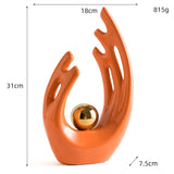 ZenAura Skulptur Set – Modern och Elegant Carvallo