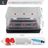 Carvallo svampodlingsset | Uppblåsbar Growbag med luftfilter | Monotub för hemmet & trädgård Carvallo