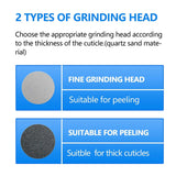 Royallure Elektrisk Fotlikförare med Vakuumfunktion - Uppladdningsbart Pedikyrverktyg för Släta Fötter och Enkel Borttagning av Död Hud Carvallo