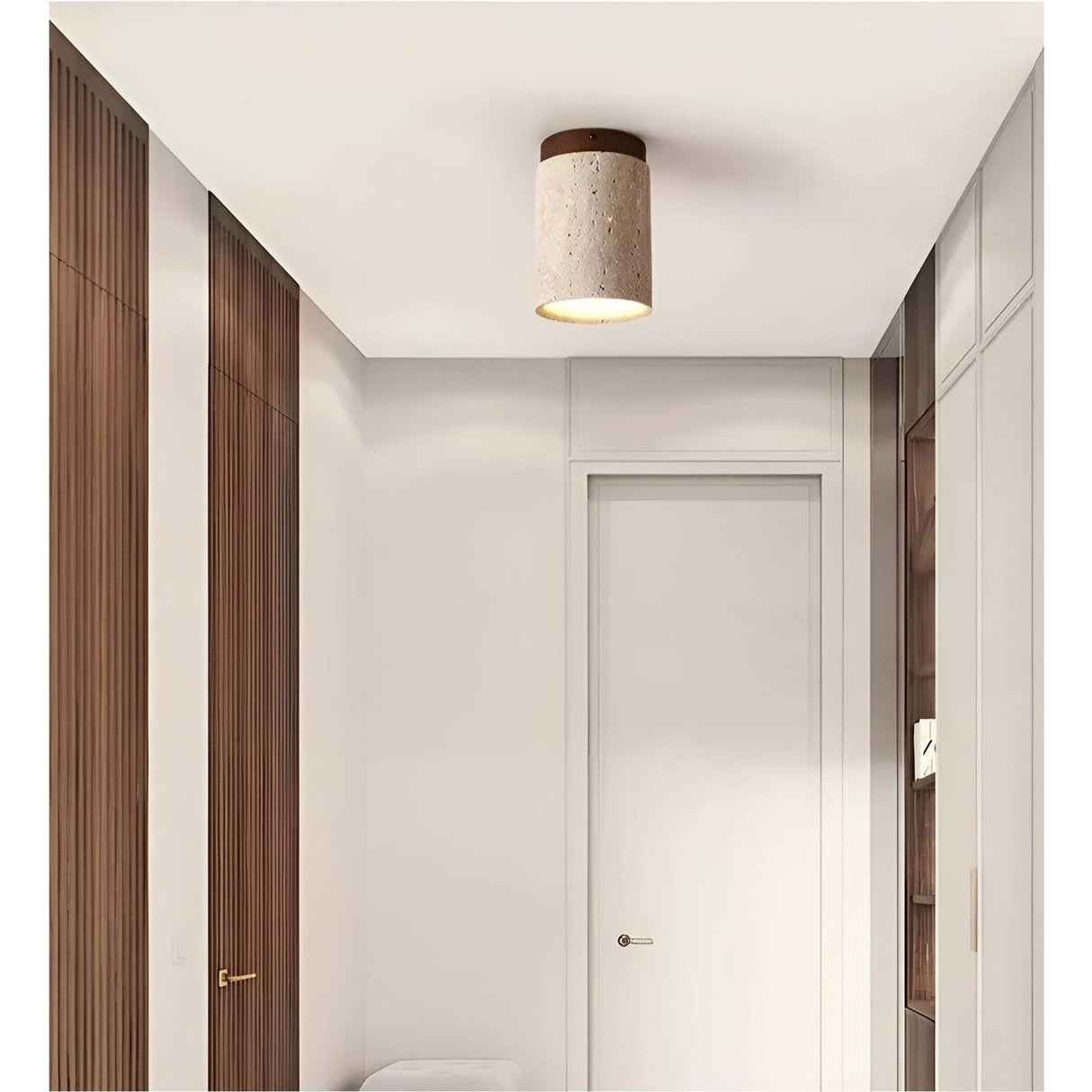 Rund Bordslampa i Wabi-Sabi Stil – Japansk Design för ett Harmoniskt Hem Carvallo