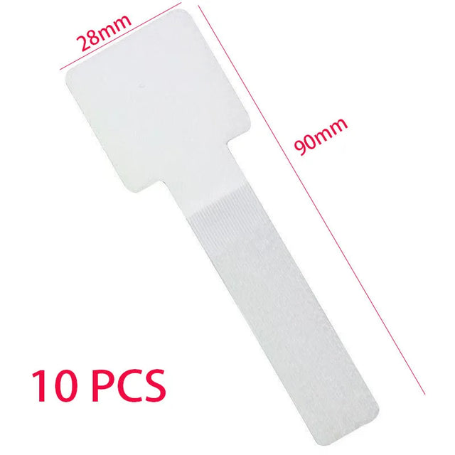 Carvallo Återanvändbara kardborre-bandslingor | Självhäftande & Justerbar | Nylon-kabelhantering för skrivbord & hem Carvallo