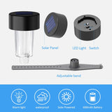 Carvallo Pool Light | Sol-LED-lampa för pool och trädgård | Miljövänlig & Säker | Enkel installation Carvallo