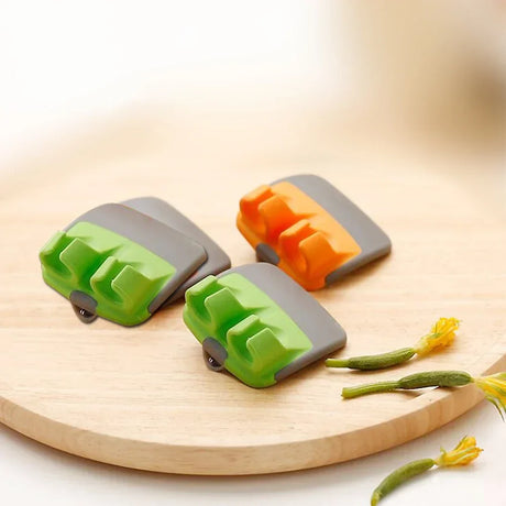 Carvallo Grönsaksskalare | Ergonomisk & Snabb | Rostfri kniv | Kökshjälpmedel Carvallo