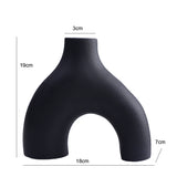 NestForm – Moderna Rent Linjer Rund Vas med Elegant Form Carvallo