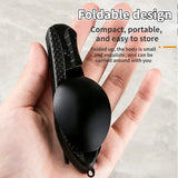 Carvallo 3-i-1 Campingbestik | Sammenklappeligt udendørs bestiksæt med kniv, gaffel & ske | Rustfrit stål | Kompakt & robust | Til camping, vandreture & rejser Carvallo