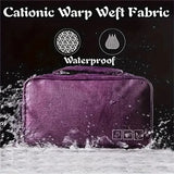 Carvallo Fällbar Underklädesresväska i vattenavvisande tyg | BH- & Trosorganisatör för resor | Bagageorganisatör för damer & herrar | Tvättväska med fack Carvallo