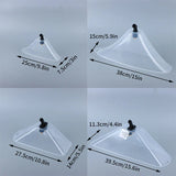 Carvallo Vindskydds-dys | Vindbeständig spruthuvudskåpa för trädgårdssprutor | Fläkdys för riktad bevattning Carvallo