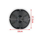 Carvallo Ersatz-grillpanna för varmluftsfritös | Non-stick & diskmaskinssäker | I olika storlekar | För pommes frites, kött & grönsaker Carvallo