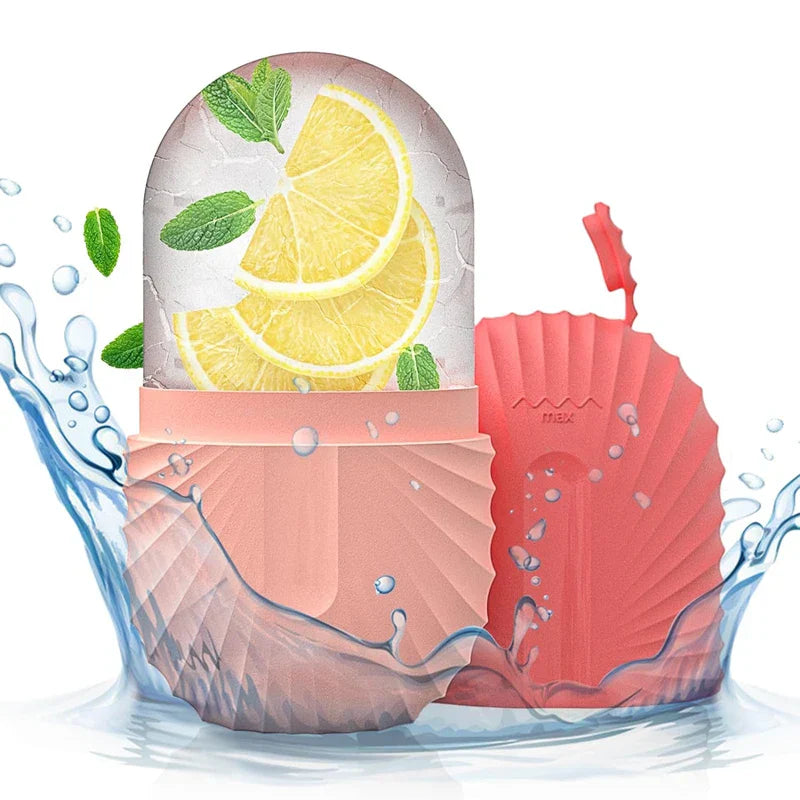 Carvallo-Eisroller FrostiGlow | Återanvändbar & BPA-fri | För strålande hud & mindre svullnad Carvallo