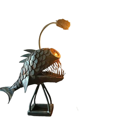 RusticGlow bordslampa – handgjord med anpassningsbar belysning och konstnärlig stil MILA Sverige