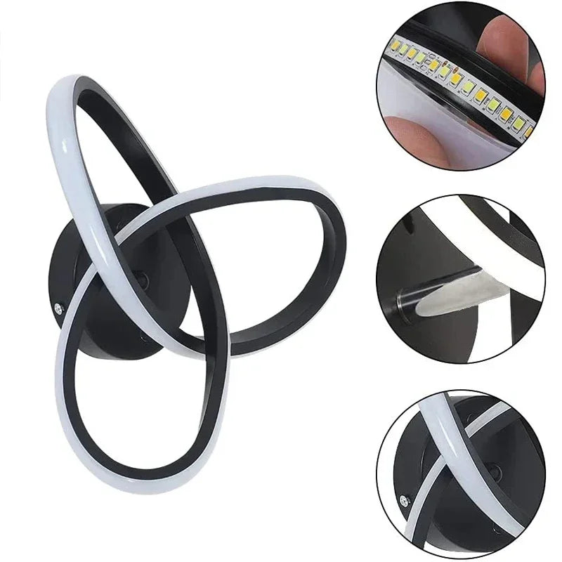 LumiLine - LED Vägglampa och Takbelysning för Sovrum och Vardagsrum Carvallo