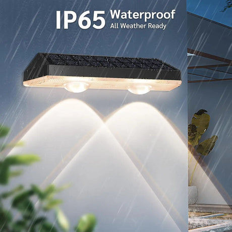 Carvallo Solar Stakelampa | Varmvit & RGB Färgbyte | IP65 Vattentät | Trådlös Montering Carvallo