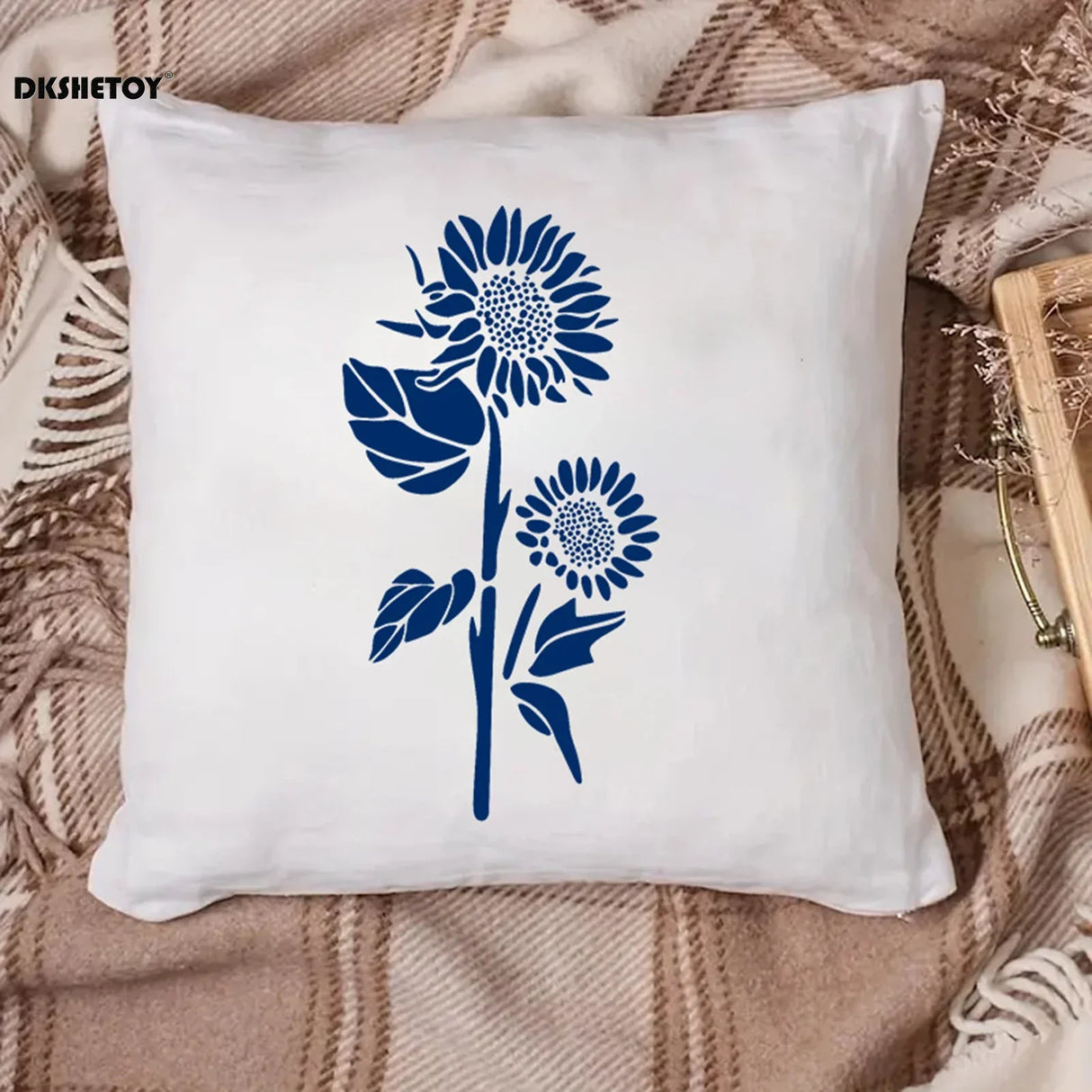 Carvallo Mallset | 10-delar | Flexibla PET-mallarna | För Scrapbooking, Väggar, Tyg & Papper Carvallo