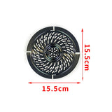 Carvallo Ersatz-grillpanna för varmluftsfritös | Non-stick & diskmaskinssäker | I olika storlekar | För pommes frites, kött & grönsaker Carvallo