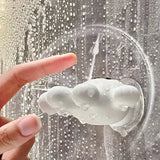 Carvallo Palmilo | Utan borrning | Med sugkopp | Tandborsthållare, handdukshängare & kabelhållare | Mickey-hand-design Carvallo