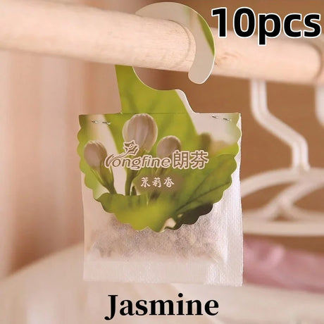 Carvallo Doftpåsar för garderob & rum | 5/10 stycken | Långvarig doft | Med hängare | Aromaterapi & luftrensare Carvallo