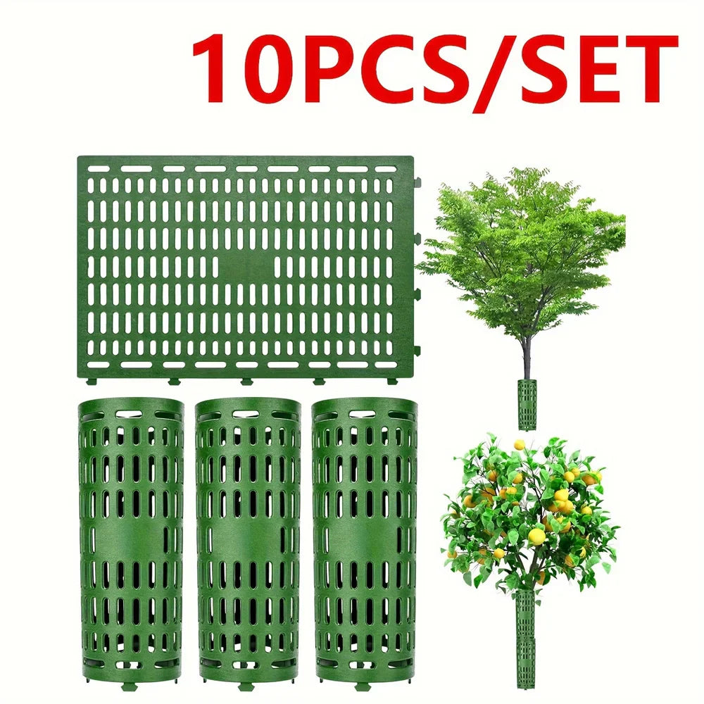 Carvallo StammProtektor Stammskydd Manschett | Kan anpassas & Återanvändbar | Skydd mot barkskador från gräsklippare & gnagare Carvallo