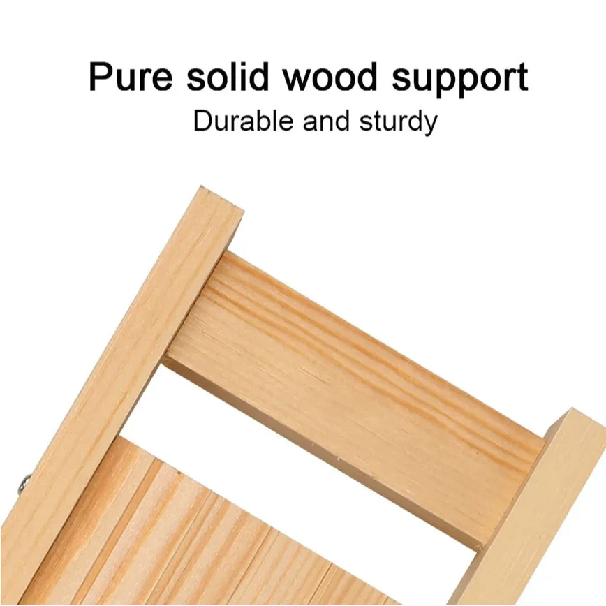 Royallure Trä Grönsakskniv Justerbar Skivare 0,5–7mm för Chips & Frukt Carvallo