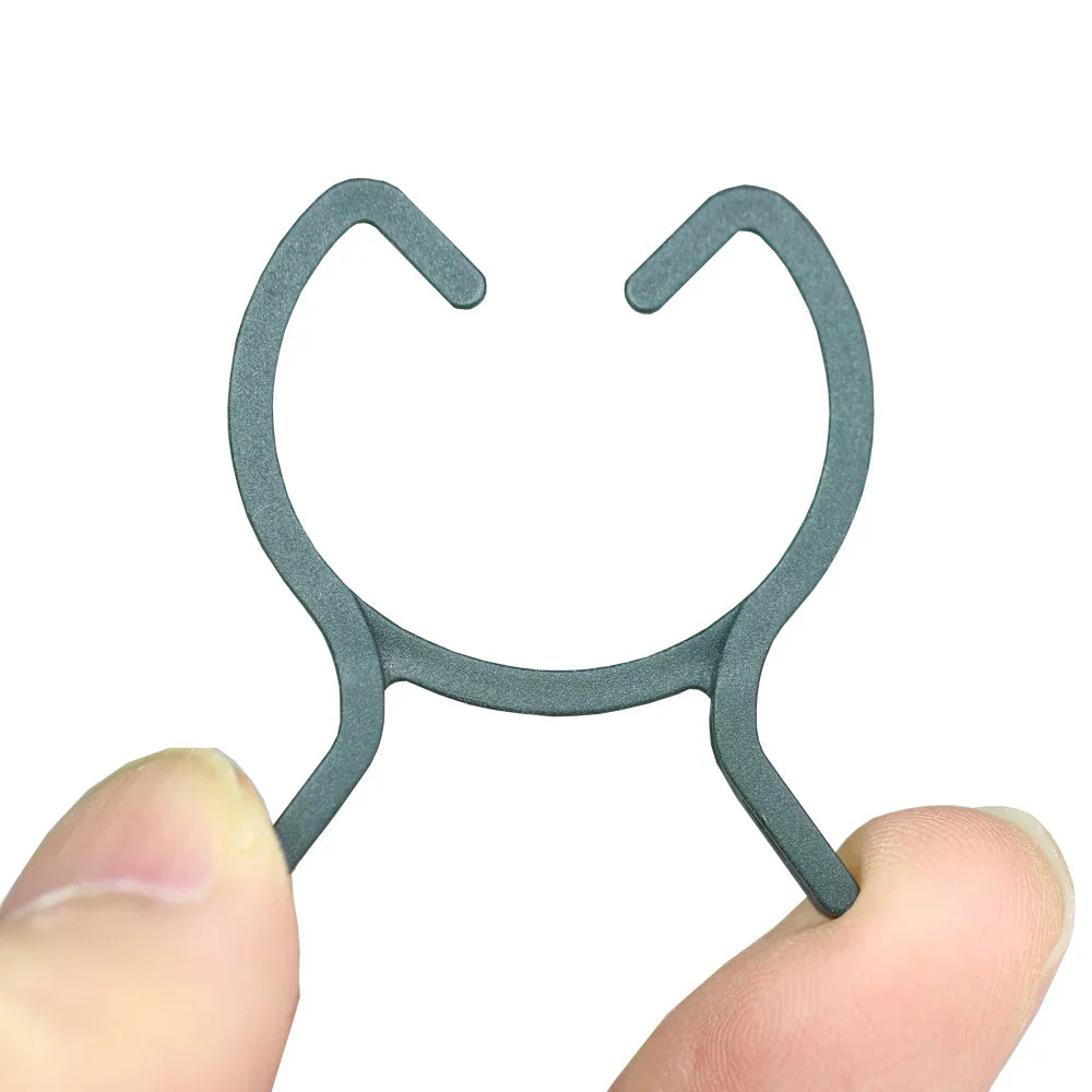 Carvallo Max | 100-pack växtklipp i 2 storlekar | För tomater, klätterrosor & grönsaker | UV-beständiga Carvallo