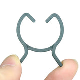 Carvallo Max | 100-pack växtklipp i 2 storlekar | För tomater, klätterrosor & grönsaker | UV-beständiga Carvallo