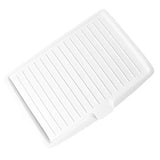 Carvallo Pro Flexibles Avtorkställ | Silikon-avtorkmatta för handfat | Värmetålig & Fällbar | 44,7 x 30,9 cm | Tallsortering för kök Carvallo