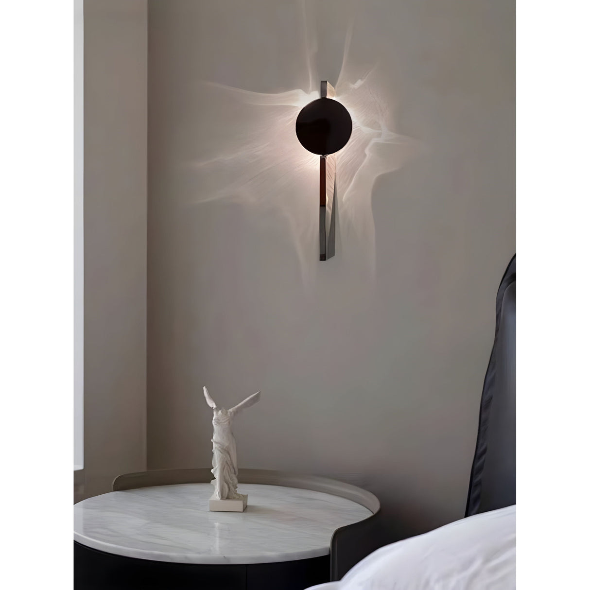 Stellar Light - Lyxig Rostfritt Stål Vägglampa för Hem Carvallo
