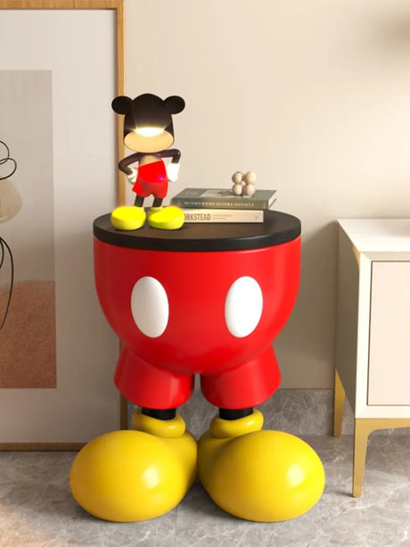 Mickey Mouse Förvaringspall – Praktisk och Glad Förvaringslösning för Barn Carvallo