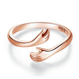 Kärlek Kram Ring-Jewelry for women-Hemnix-Roséguld-Hemnix