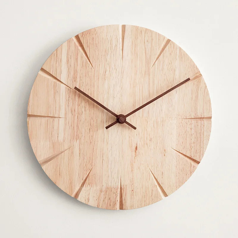 ScandiTick - Modern minimalist wall clock with sleek and elegant design for any interior Carvallo