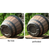 Carvallo Blomkruka i retrofat design | Stort volym & UV-beständig | För inomhus- & utomhusbruk | Lätt & väderbeständig Carvallo